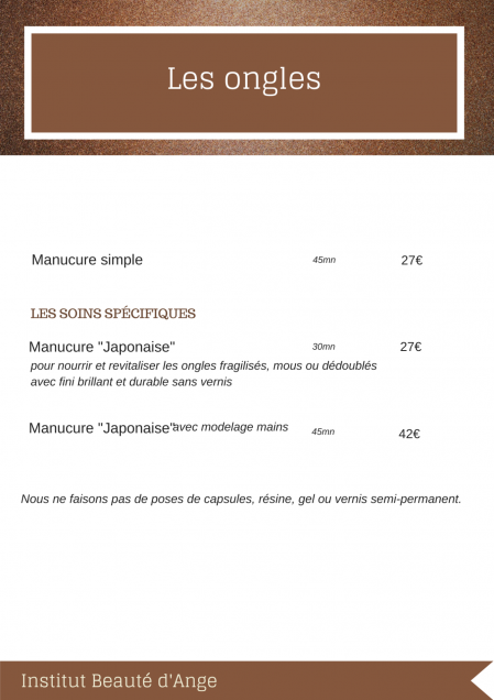 Tarifs soins corps et autres au 1012021 3